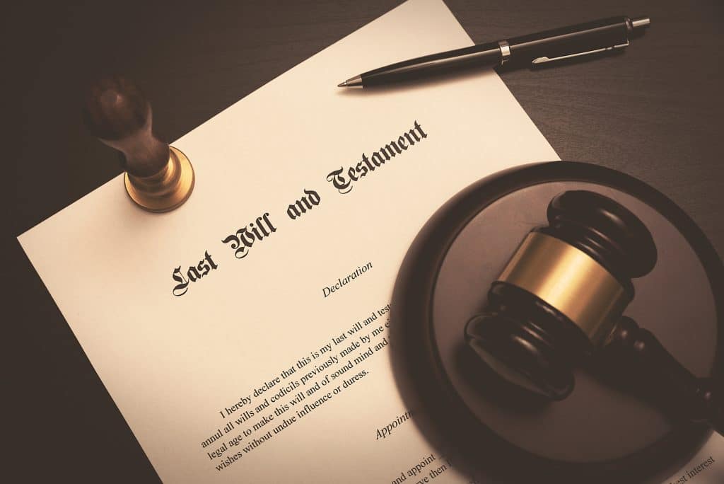 A last will and testament can make sure your domestic partner inherits any assets you wish.